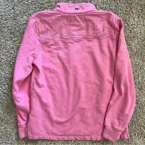 Vineyard Vines Youth 1/4 Snap Sweatshirt - Picture 7 of 7